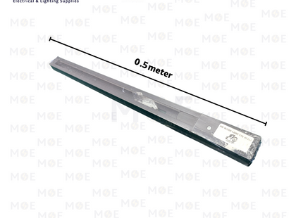 OB Surface Mounted 2 Wire Track Light Rail Black 0.5mt | 28B1 | سكة سبوت اسود