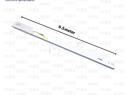 OB Surface Mounted 2 Wire Track Light Rail White 0.5mt | 28B1 | سكة سبوت ابيض