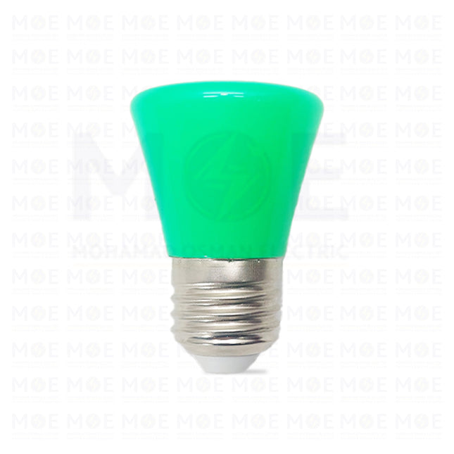 Opal LED Night Lamp Green E27 1.5W | لمبة ليد برم نواصة اخضر