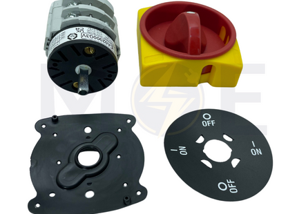 Bremas On-Off Switch 0-1 3P 25A 67x67mm | CA02000G3RL6 | مفتاح سلفرتور