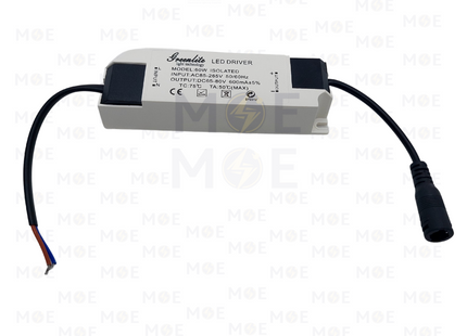 Greenlite LED Driver for Frameless Spot AC 85-265V DC 65-80V 600mA 60W | ترانس ليد سبوت بدون كادر