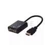 HDMI Male to VGA Female Converter Cable 1080P 25.5cm with Audio Port (VGA+Jack 3.5mm)