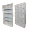 Legrand IP40 Plastic Surface Distribution Board Smoked Door (766x436x108mm) 4Rx18mod. 72mod. | 137119