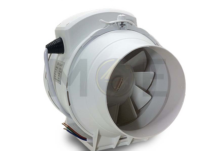 Brilliant Mixed Flow In-Line Duct Fan (20cm 8") 125W|BPT-8 شفاط ماسورة توربين بلاستيك