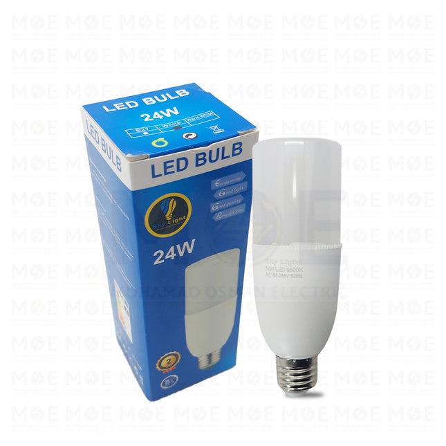Sky Light LED Lamp Stick Daylight E27 24W | لمبة ليد برم ستيك دايلايت