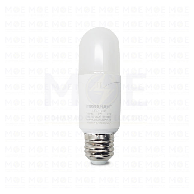 Megaman LED Lamp stick Daylight 800Lm E27 8W | YTP38 | لمبة ليد برم ستيك دايلايت