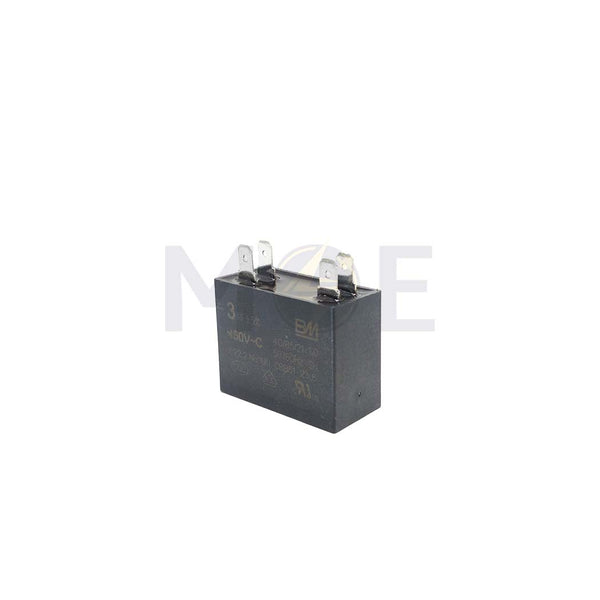 BM Fan Capacitor Black 3UF 450V | CBB61 بوبين مكيف