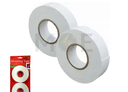 ZHIDA Double-Sided Foam Adhesive Tape 2 Pcs 20yd