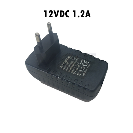 Power Adapter with Wide Output Connector ACDC 12V 1.2A  YGY-121200S