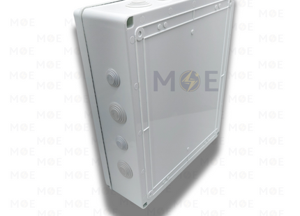 SGT IP65 Surface Distribution Mounting Box Square with Cable Gland IP65 16Holes 400x350x120mm | علبة مربعة ظاهرة مع جوان