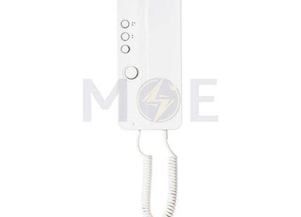 Urmet Miro Indoor Audio Handset (Door release, room call, + 2 extra slots) for Door Phone Systems| 1150/1