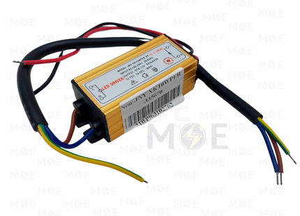 IP65 LED Driver Aluminum AC 100-240V DC 6-12V 900mA 10W | JNY-XK10WPFB | ترانس ليد المنيوم