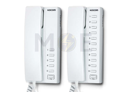 Kocom Audio Multiple Interphone (Handset) 5‑Channel DC 24V 1.2A | KIP-605PG