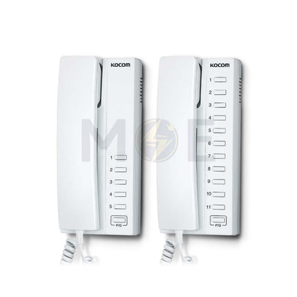 Kocom Audio Multiple Interphone (Handset) 5‑Channel DC 24V 1.2A | KIP-605PG