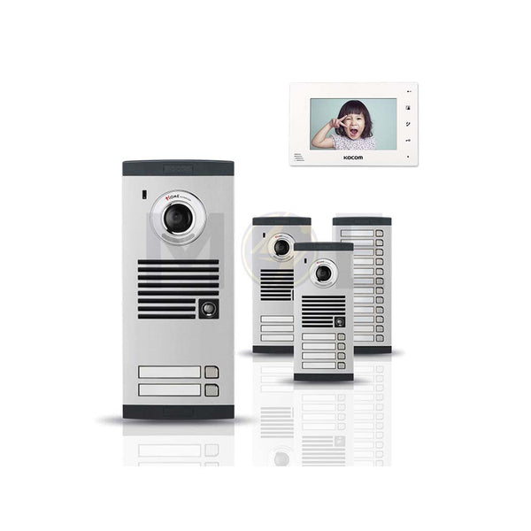 Kocom 3-monitor Video Door Phone Kit 7inc | KCV-A374 KVL-C303i
