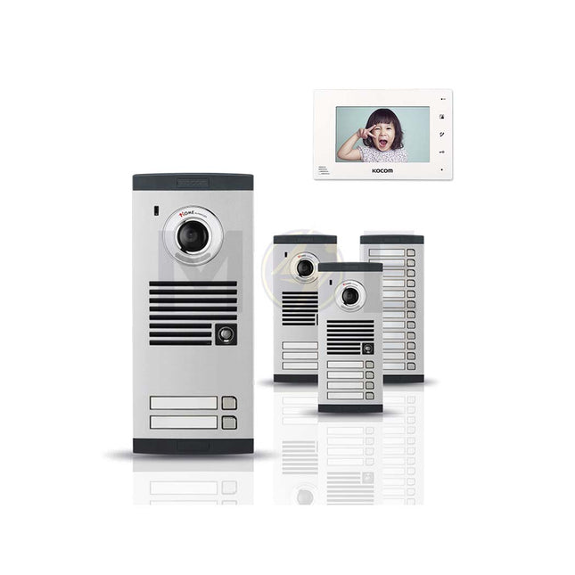 Kocom 3-monitor Video Door Phone Kit 7inc | KCV-A374 KVL-C303i