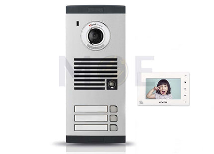 Kocom 3-monitor Video Door Phone Kit 7inc | KCV-A374 KVL-C303i