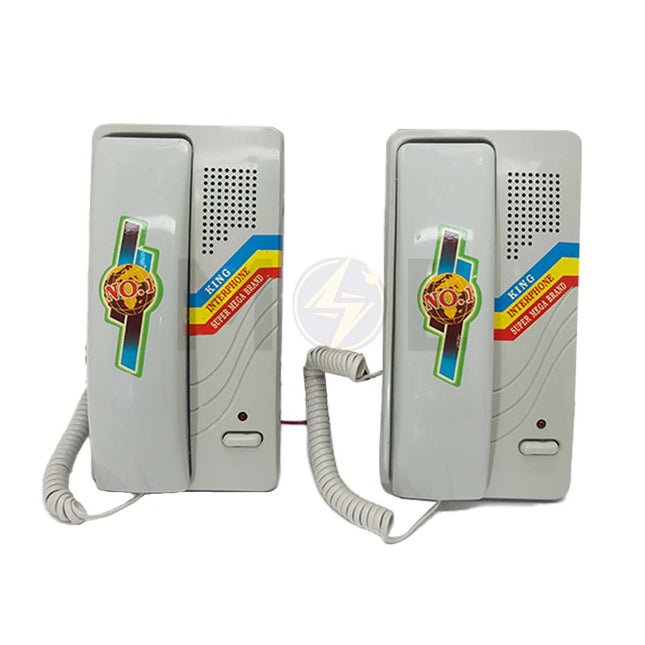 Lingtingzhe Wired 2-Way Audio Interphone Kit DC | HX-0892A