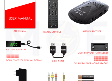 StarSat Satellite Receiver DVB-S2 Full HD | SR-5090HD Extreme