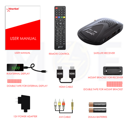 StarSat Satellite Receiver DVB-S2 Full HD | SR-5090HD Extreme