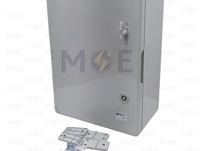 Mutlusan IP65 Plastic Enclosure Blind Door PC Panel 30x40x17cm | خزانة بلاستيك درفة مسكرة