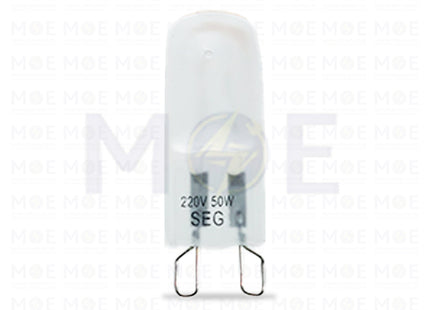 SEG Halogen Pin Capsule/Lamp Warmwhite Frosted G9 50W | لمبة شك هالوجين مغشى