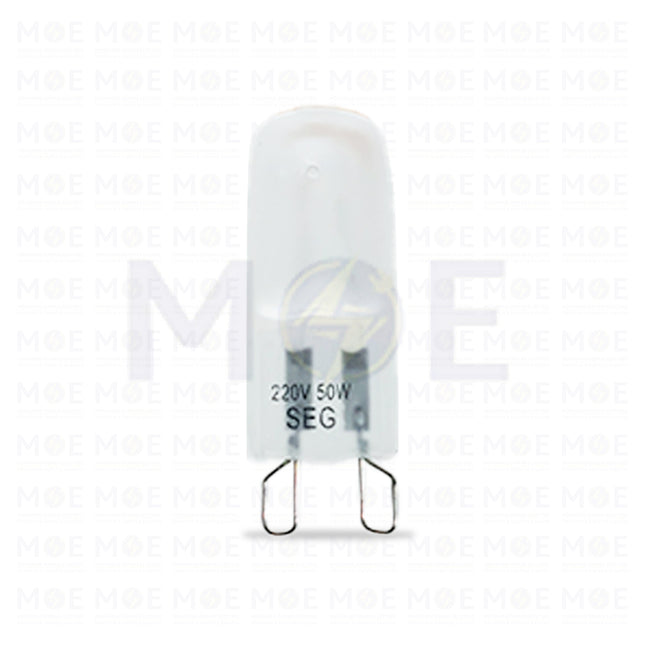 SEG Halogen Pin Capsule/Lamp Warmwhite Frosted G9 50W | لمبة شك هالوجين مغشى