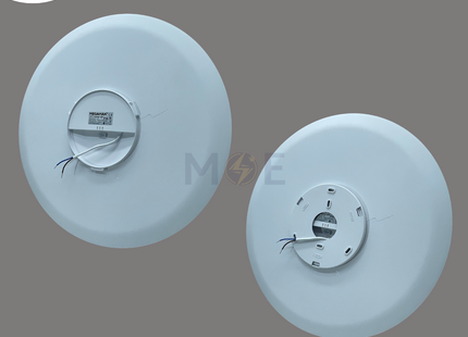 MEGAMAN Led Downlight/ Panel Light White Ceiling Surface Mounted Circular Daylight, Warmwhite, Coolwhite 50W 45cm | MXL1075-CCT 50W | سبوت ليد مدور ظاهر ابيض دايلايت، ورم وايت، كول وايت