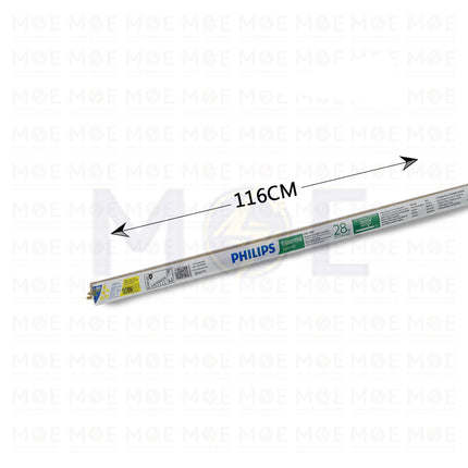 Philips Essential Fluorescent Tube Lamp WarmWhite 830 T5 116CM 28W | C408-031-927926783058 | لمبة فلورسنت تيوب ورم وايت