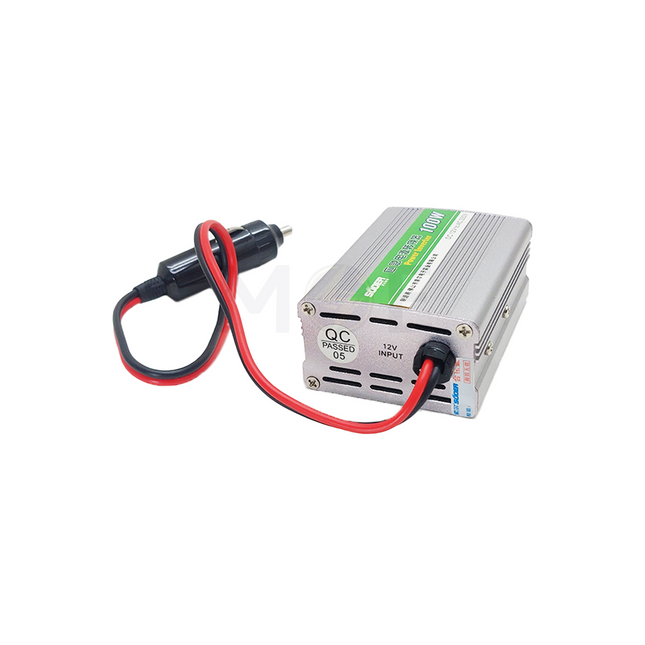 Suoer Car Power Inverter 12V DC to 220V AC USB 5V 100W | SDA-100W محول سيارة انفرتر بطارية الى كهرباء
