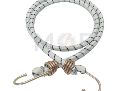 Bungee Cord With Hooks White