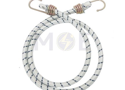 Bungee Cord With Hooks White