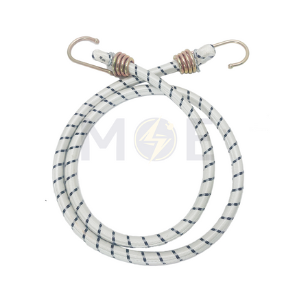 Bungee Cord With Hooks White