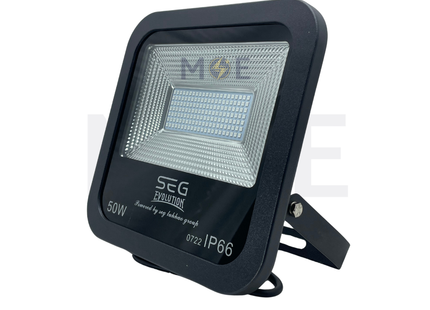 SEG SMD LED Floodlight 50W Green IP66 | برجكتور ليد اسود انارة اخضر