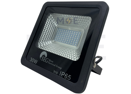SEG SMD LED Floodlight 30W Green IP65 | برجكتور ليد اسود انارة اخضر