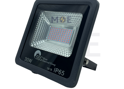 SEG SMD LED Floodlight 30W Red IP65 | برجكتور ليد اسود انارة احمر