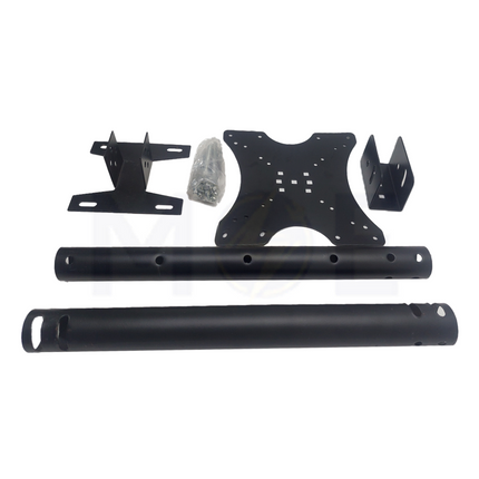 Adjustable Ceiling TV Mount Stand 54–84cm Height Fits 14–32" Screens Max Load 35kg 20x20cm Bracket | MD-DC01A