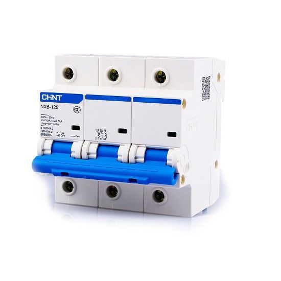 Chint MCCB C NXB-125 10kA 3P 100A | 816141 دجنتور صناعي 3 فاز