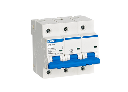 Chint MCCB C NXB-125 10kA 3P 80A | 816139 دجنتور صناعي 3 فاز