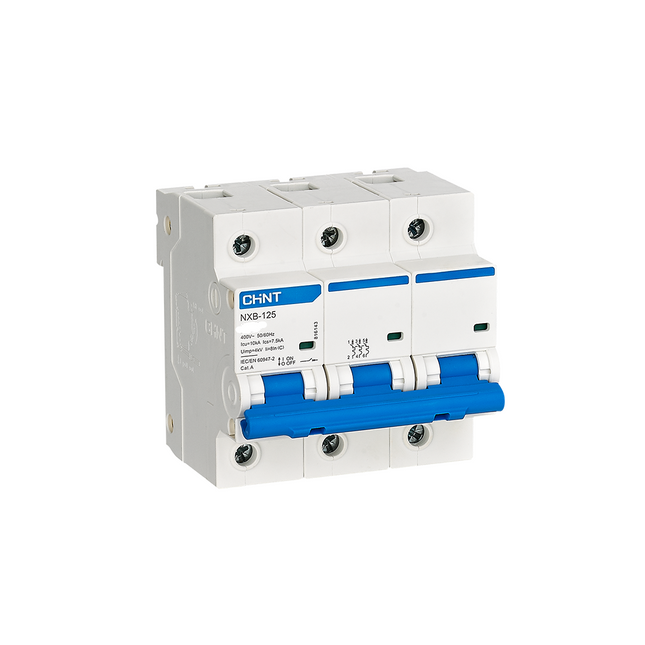 Chint MCCB C NXB-125 10kA 3P 80A | 816139 دجنتور صناعي 3 فاز