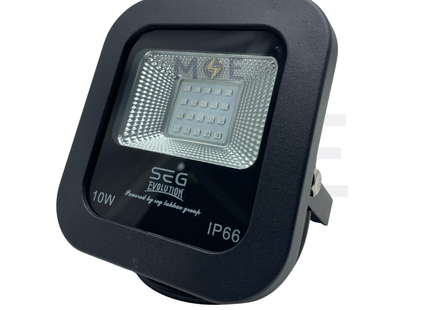 SEG SMD LED Floodlight 10W Green IP66 | برجكتور ليد اسود انارة اخضر