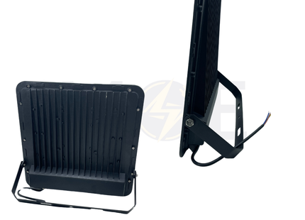 Cuperlight SMD LED Floodlight 300W Daylight 6500K IP66 | CU-300W Lens | برجكتور ليد انارة مطري اسود دايلايت
