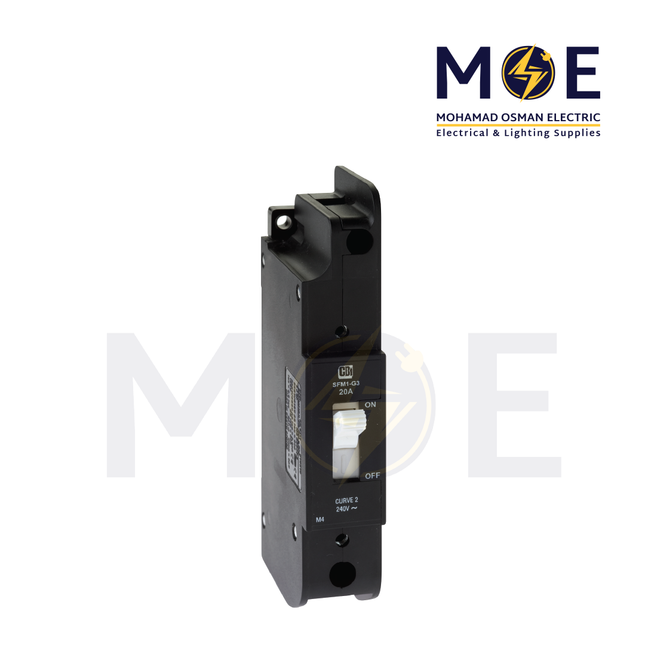 CBI MCB 1P 6kA G3 70A | SMF1 | Black