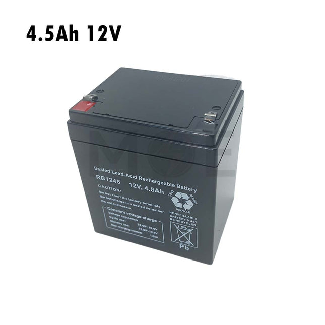 Sealed Lead Acid Rechargeable Battery (SLA/VRLA) 4.5Ah 12V | RB1245
