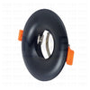 OB Downlight Spotlight Frame Black Recessed Fix Circular MR16 10cm (6.5cm)  HZ-002 - سبوت فارغ مدور مخفي اسود ثابت