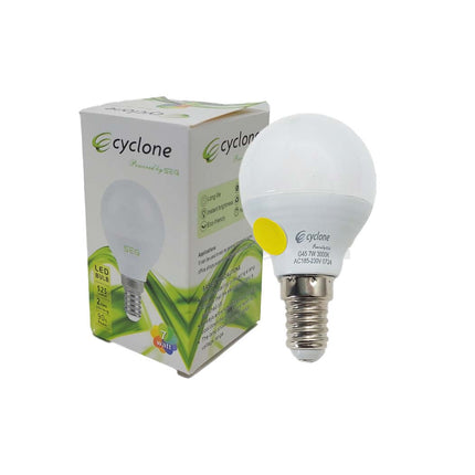Cyclone LED Lamp Bulb Warmwhite E14 7W | G45