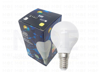 SEG G45 LED Lamp Bulb Daylight E14 5W | G45 | لمبة ليد برم سن رفيع بول دايلايت