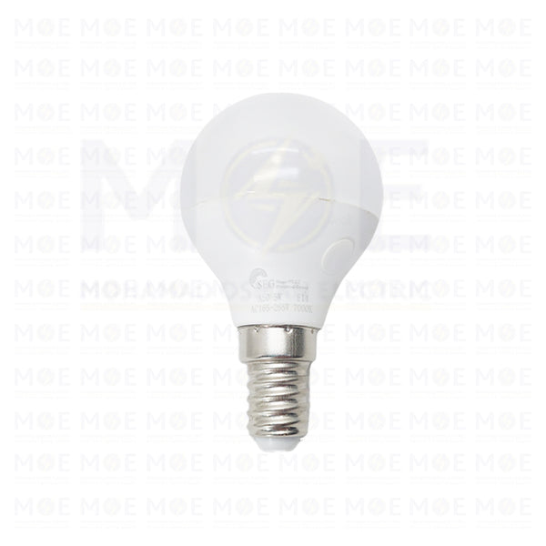 SEG G45 LED Lamp Bulb Daylight E14 5W | G45 | لمبة ليد برم سن رفيع بول دايلايت