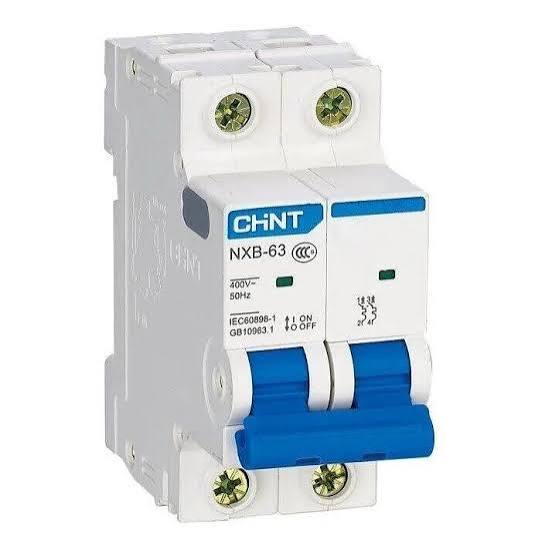 Chint MCB C NXB-63 6kA 2P 32A | 814095 دجنتور مجوز