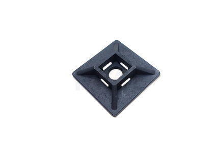 Viale Self Adhesive Cable Tie Mount Black 28x28mm قاعدة رباط بلاستيك تلزيق اسود